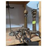 Lot of Fire Place Tools