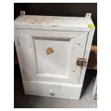 White Hanging Cabinet w/Drawer
