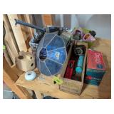 Ice Pack, Wooden Cars, Old Bottles, Lead Glass
