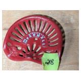 Miniature Farmall Cast Iron Seat