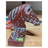 Horse Head Statue