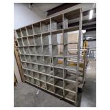 49 Slot Primitive Sorter, 7' 2' Square