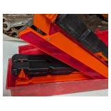 Road Flare Kit in Red Plastic Case