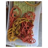 Tote w/ Yellow & Orange Extension Cords