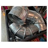 Crate of Misc Furnace/Stove Pipe