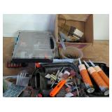 Misc Hardware, Caulking, Drill Bits, Screw Drivers