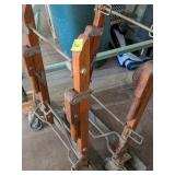 (2) Wooden Piano Dollies