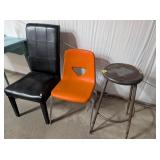 2 Chairs and Stool