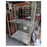 Mid States Dairy Folding/Rolling Cart