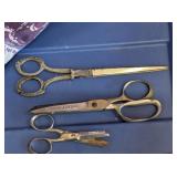(3) Keen Kutter Scissors, Simmons Hardware Germany