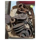(5) Misc Pulleys