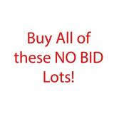 End of the Auction Lots are Buy the No Bid Lots