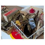 Tools, Glassware, Large Sticker Numbers, Oil Can