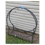 Black Firewood Rack