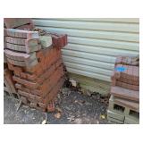 2 Stacks of Edging and Bricks