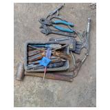 Brass Head Hammer, Screw Drivers, Wrench