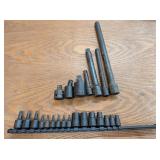 Black Craftsman Sets of Sockets
