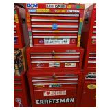 3pc Craftsman Stacking Tool Boxes w/All Keys