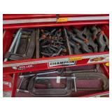 Metal C Clamps, Black & Orange Plastic Clamps