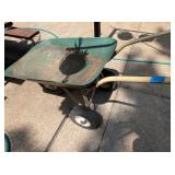 Green Wheel Barrow