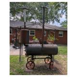 Custom Made Charcoal BBQ Grill/Smoker