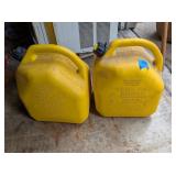 (2) Yellow Gas Cans