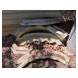 Stack of Concrete Edging