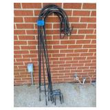 (7) Shepherd Hooks w/ Lights