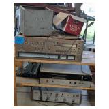 Akai, Pioneer 8 Track Players and Wheeled Cart
