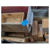 Lot of Wooden Boxes, Car