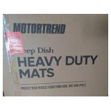 Motor Trend Deep Dish Heavy Duty Mats