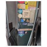 Green Metal Locker, Scrap Metal, Soldering Equip