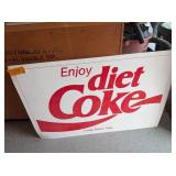 Diet Coke Advertising Sign