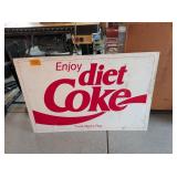 Diet Coke Advertising Sign