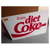 Diet Coke Advertising Sign