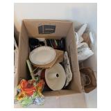 Corelle Plates, Cooler Cups, Platter