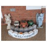 Outdoor Decor, Welcome, Angels, Planters