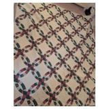 Wedding Ring Hand Made Quilt