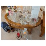 Glass Baskets, Crystal, Candles
