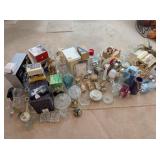 Misc Angels, Candles, Floral, Mikasa, Glass Swan,