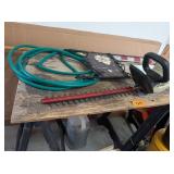 Electric Hedger, Sawhorses & More