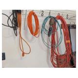 Several Extension Cords