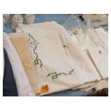 (10) Table Clothes, Cross Stitch, Napkin Set