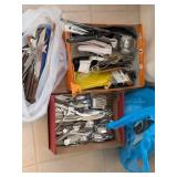 Large Flatware Lot