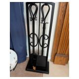 Cast Iron Fire Place Set