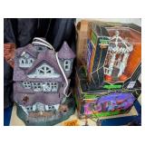 (2)Lemax Spooky Town, Haunted House