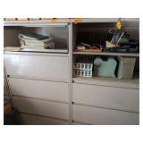 (2) File Cabinets 5 Drawers Each