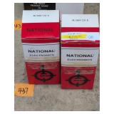 (2) National Electronics NL-5684/C3J/A Tubes