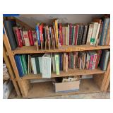 BBQ, Cook Books, and Bird Books (3) Shelves