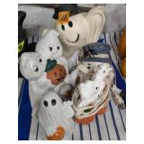 Halloween Ceramic Ghosts